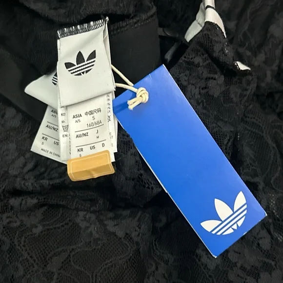 Adidas Originals Lace Black Maxi Skirt - Picture 5 of 8